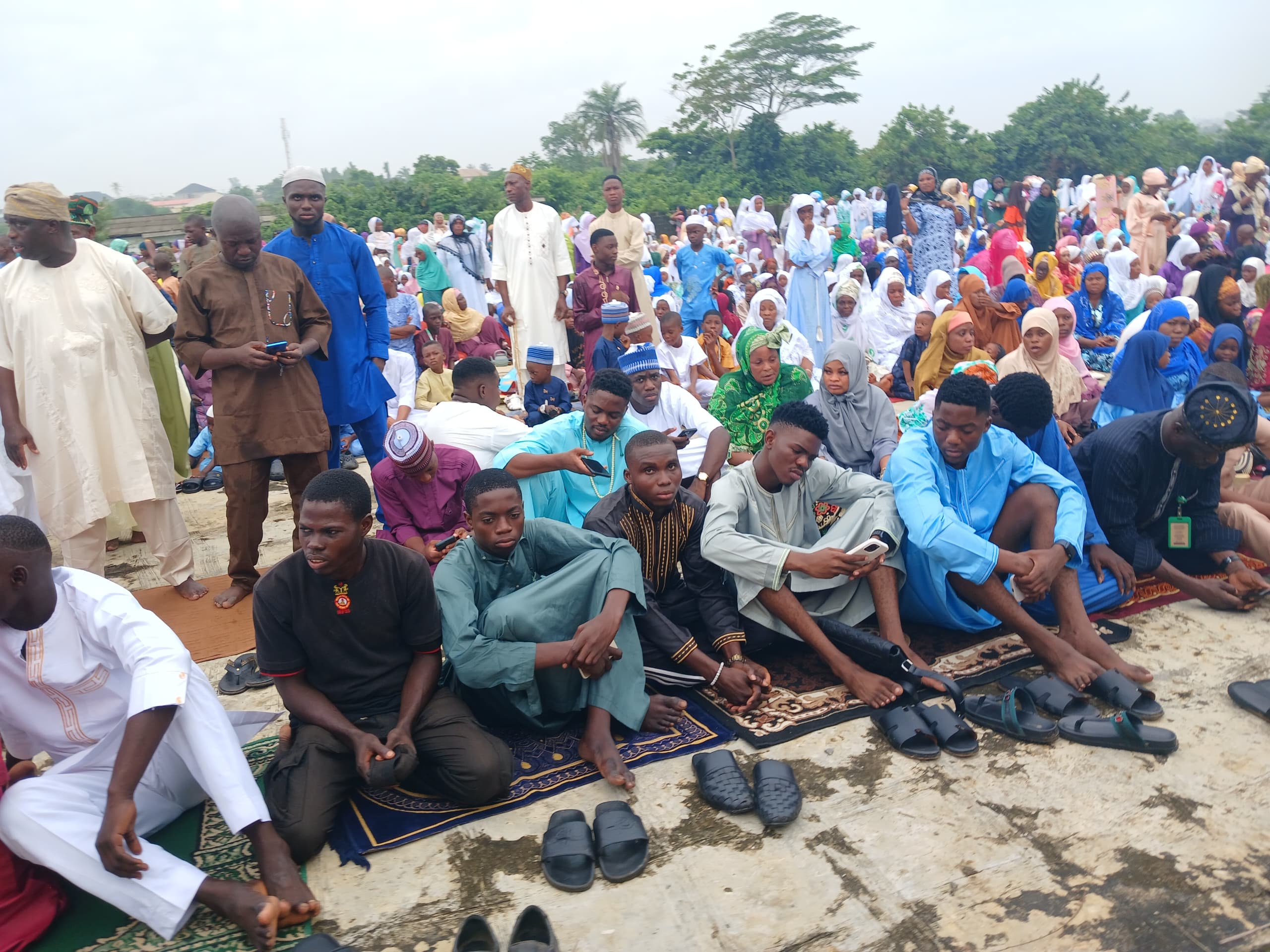 Oloja of Epe Joins Eid Celebrations In Epe