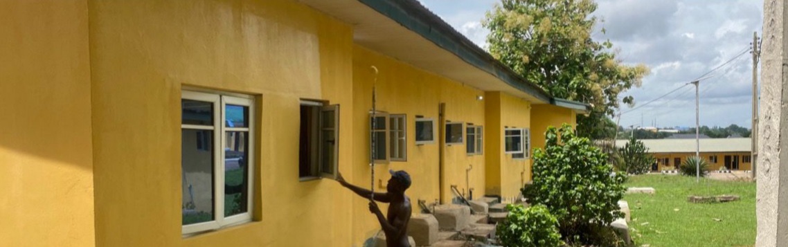 The newly renovated Nurse Quarters in Eredo LCDA