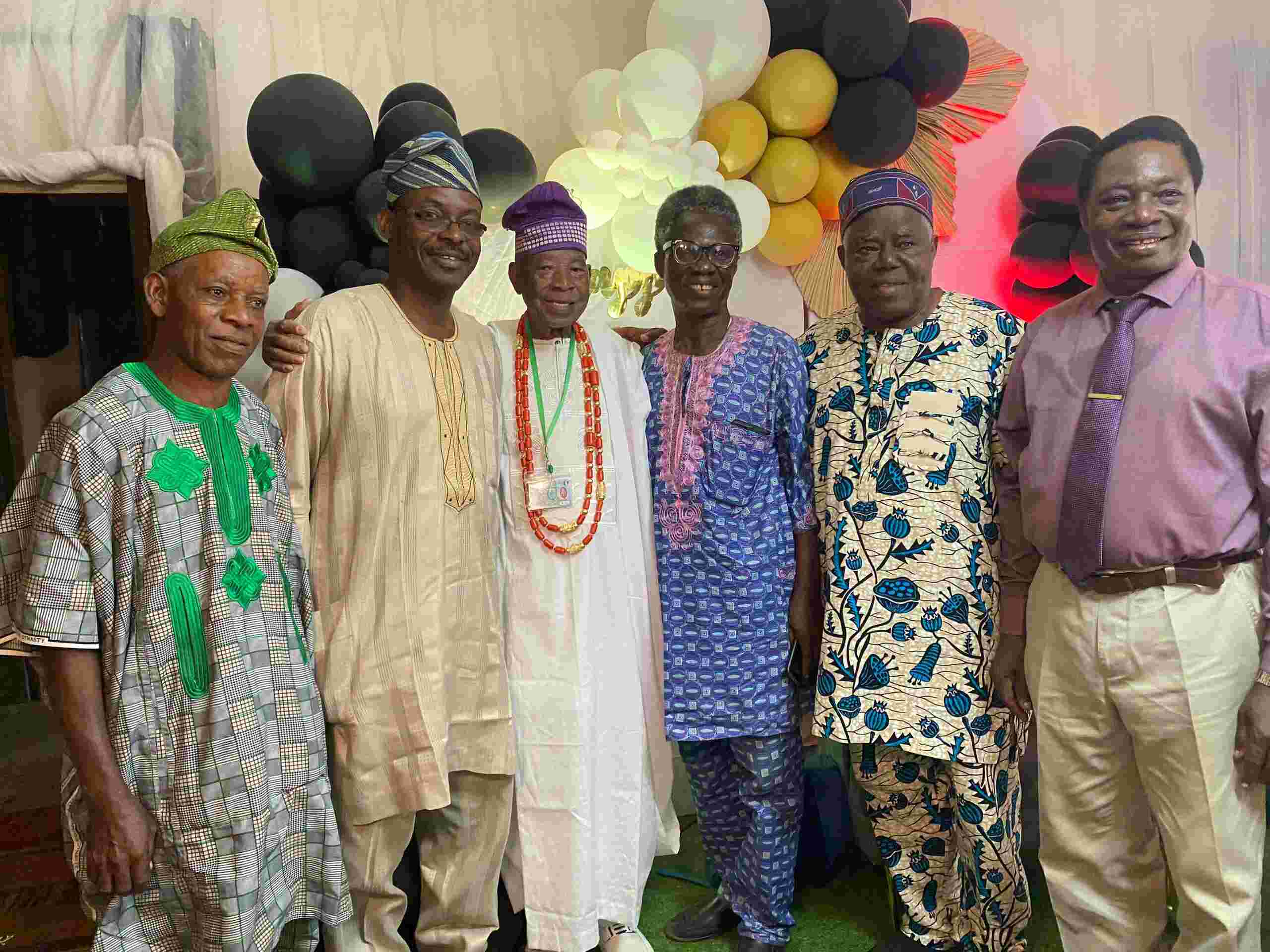 Some family and friends who honoured Rev. Dr. Henry A. Asedeko at his 85th birthday ceremony