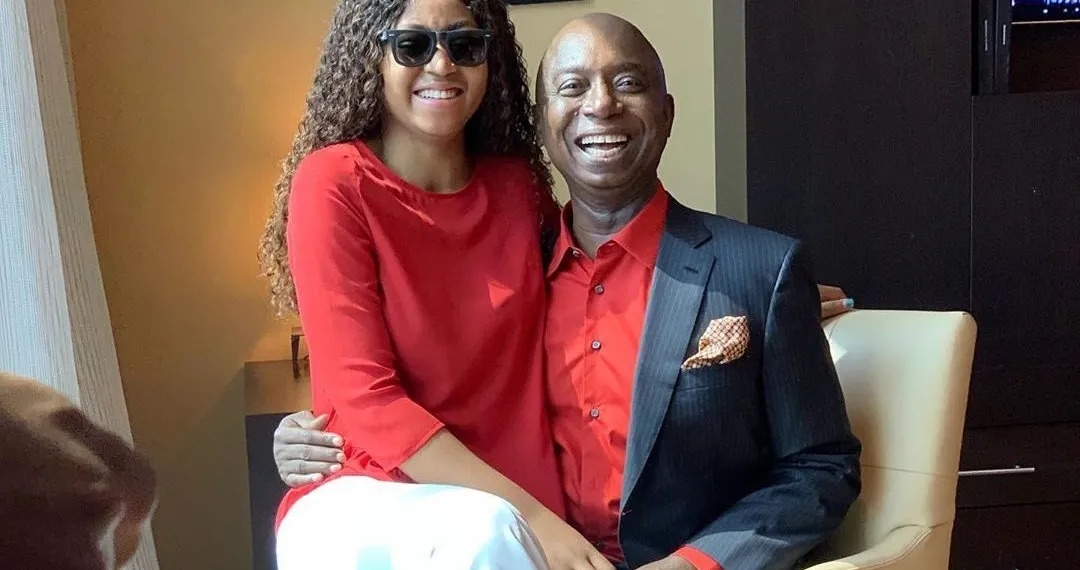 Regina Daniel and her husband, Senator Ned Nwoko