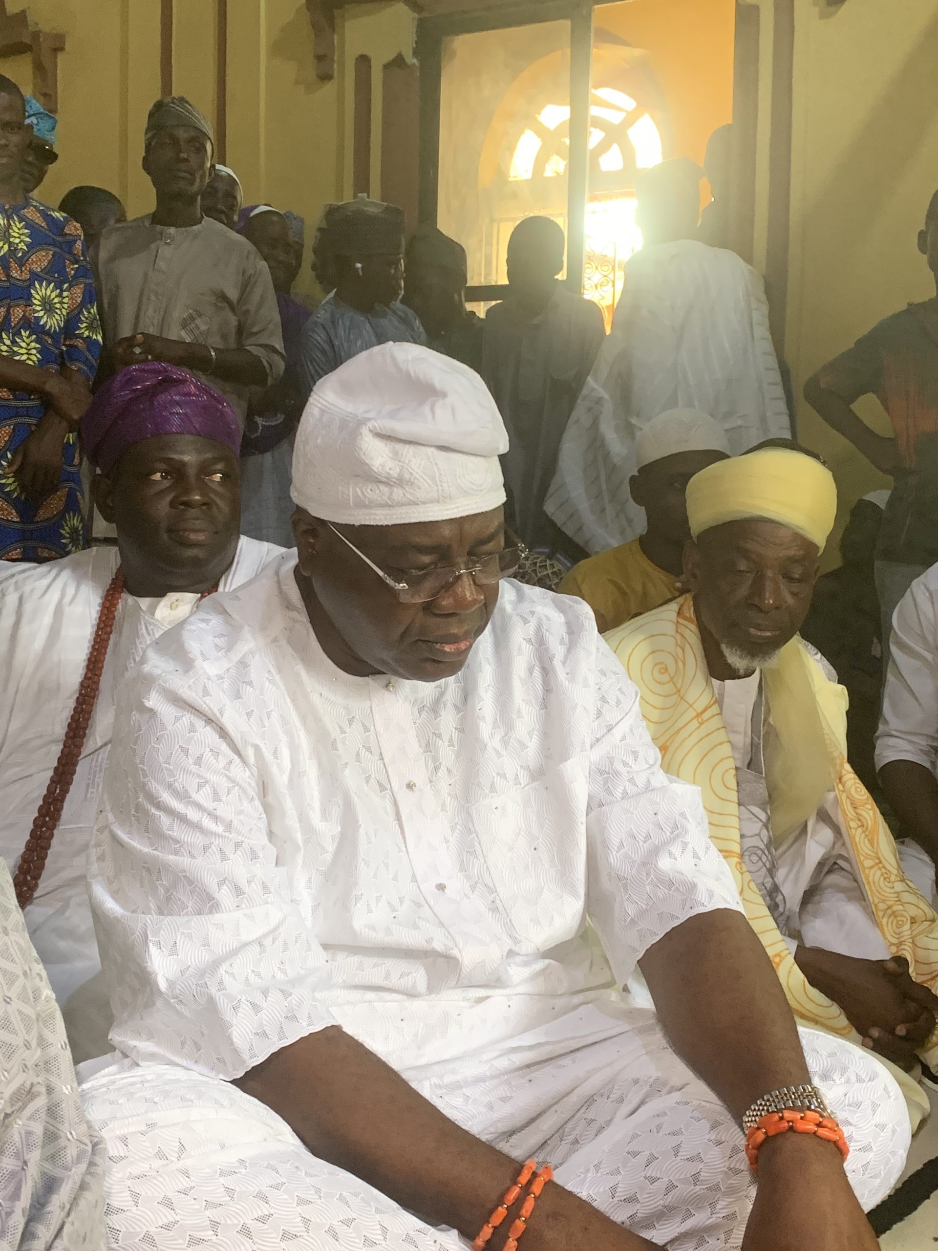 Royal Fathers and Dignitaries Gather for Kayokayo Festival Jumat Service in Epe