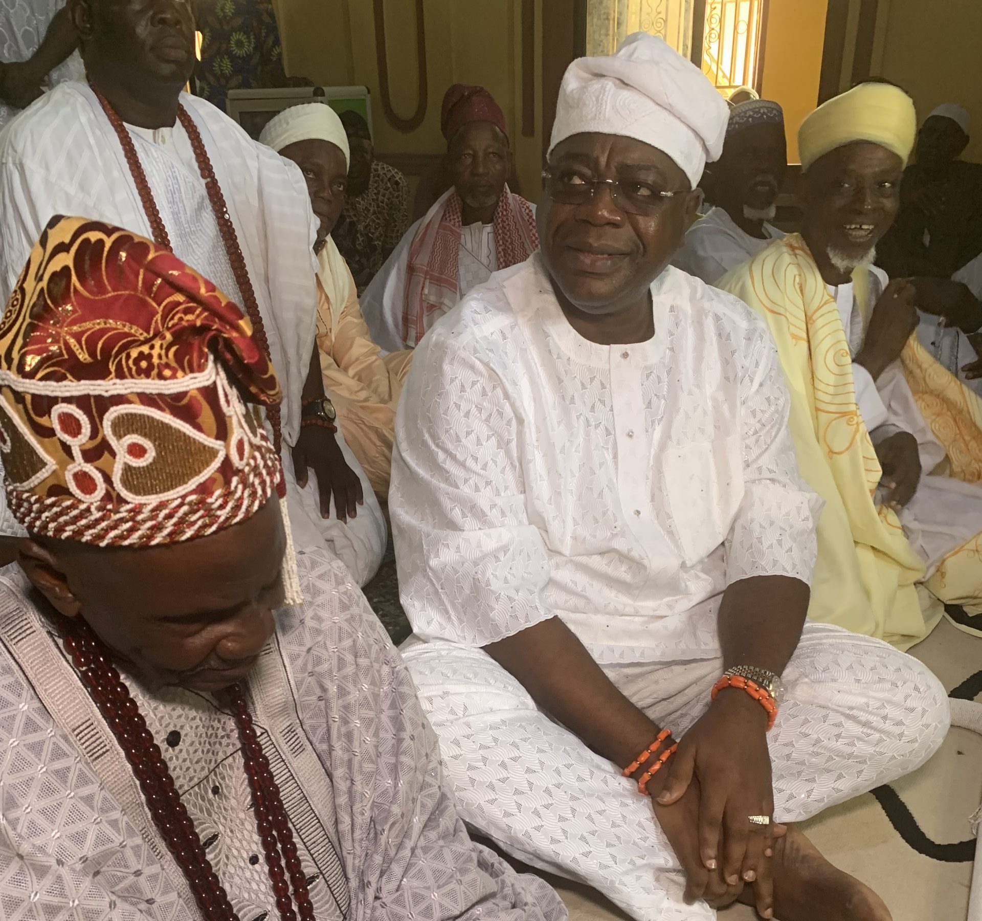 Royal Fathers and Dignitaries Gather for Kayokayo Festival Jumat Service in Epe