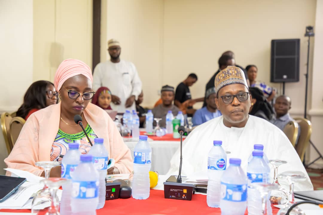 Minister of Health and Social Welfare, Professor Muhammad Ali Pate (Right) at the inaugural National Health Sector Performance Dialogue for Healthcare Reform