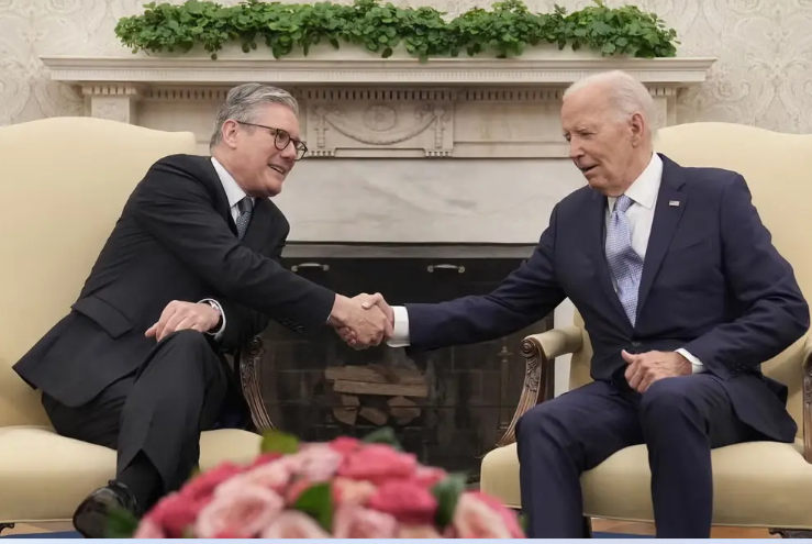 PM Starmer Meets Biden, Affirms Strengthened UK-US Ties