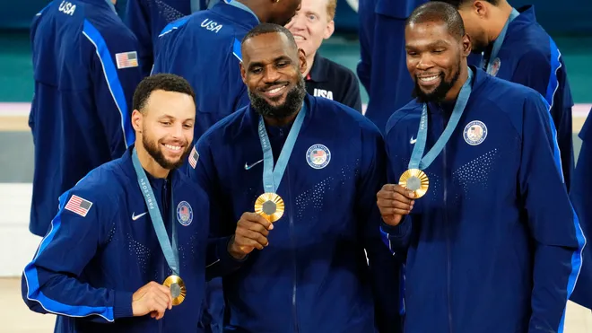 Olympics USA Wins Men's Basketball