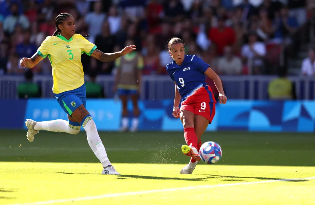 USA Brazil Women's Olympic Football