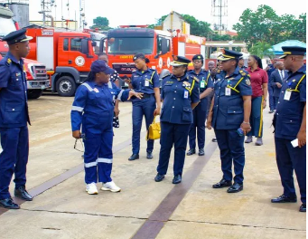 Achi-Okidi Commends Lagos State Fire Service