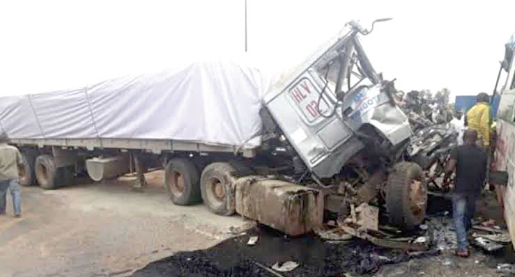 BREAKING: Collision in Ibadan, Many Feared Dead