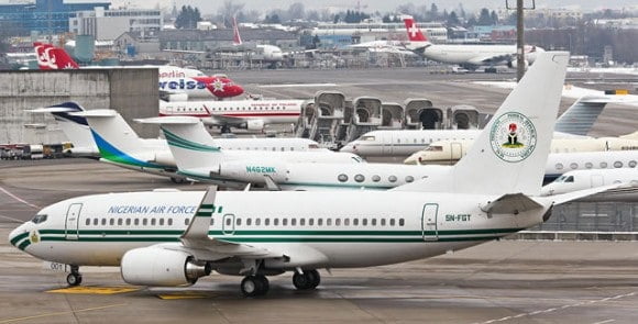 Chinese Seized Nigerian Presidential Jet