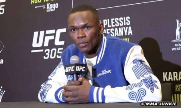 Israel Adesanya Lagos UFC