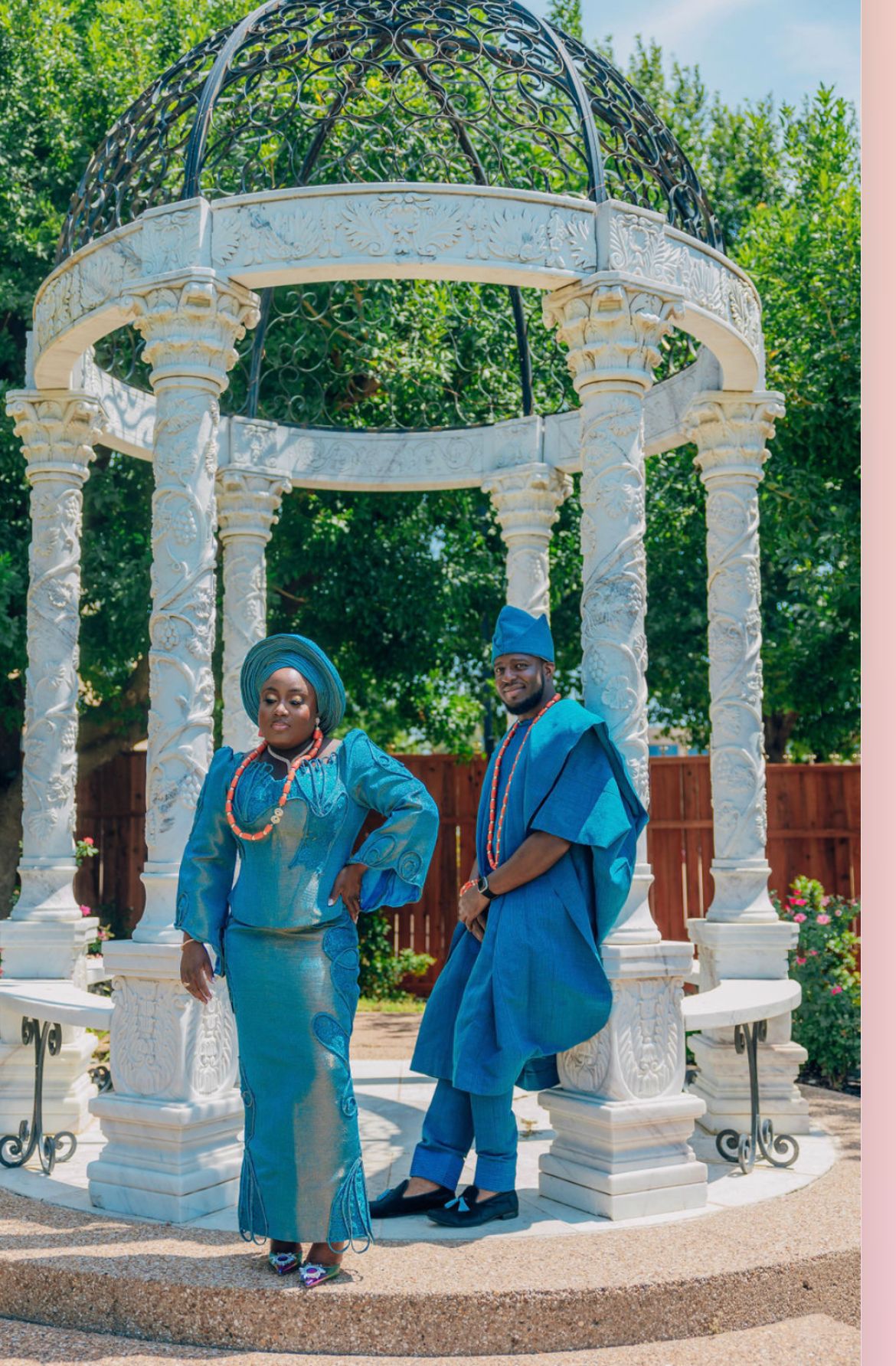 Two Hearts, One Love: Dr Omowunmi Adedeji-Bello and Mr Babajide Bello’s Unforgettable Wedding In Arlington, Texas