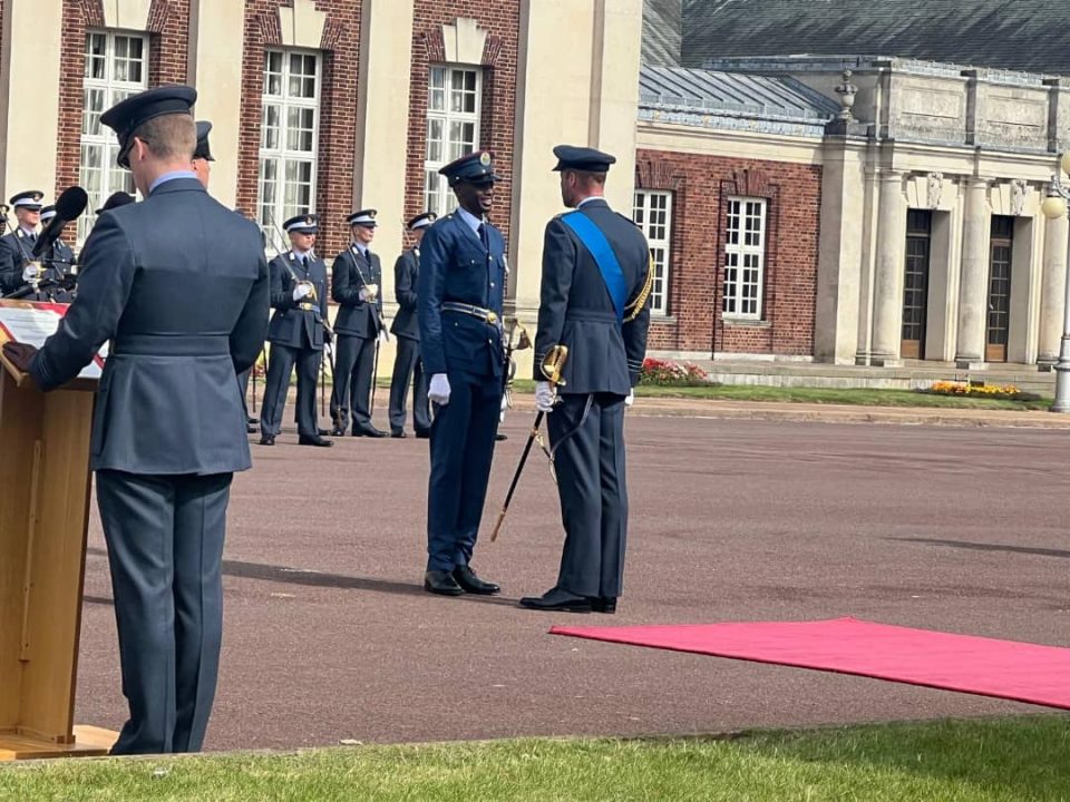 Nigerian AIrforce Sword Honour UK