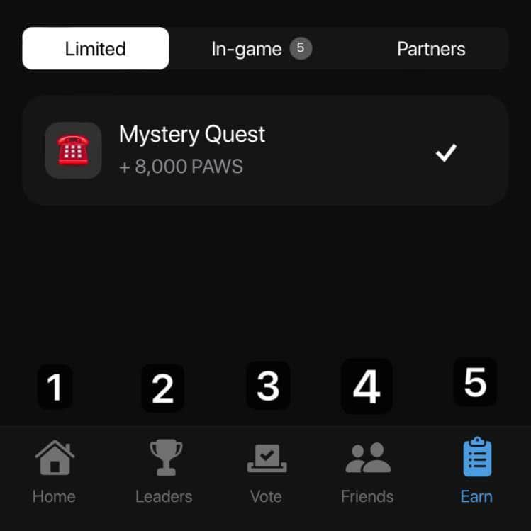 Paws Mystery Quest today 