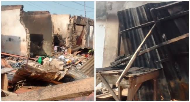 Midnight Fire Destroys Millions Worth of Property at Oyo Farmers’ Market