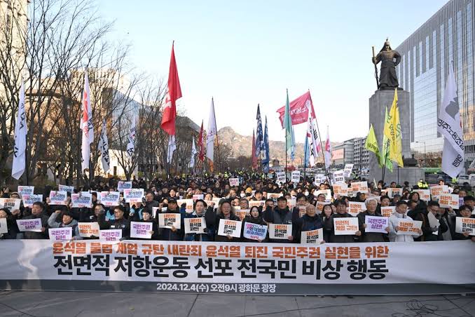 South Korea in Turmoil as President Yoon Faces Impeachment Over Martial Law Attempt