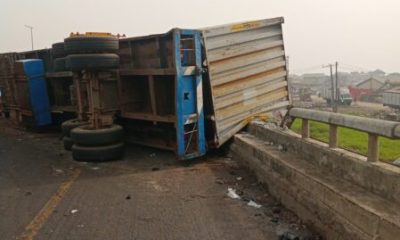 Multiple Accidents Cause Gridlock on Lagos-Ibadan Expressway