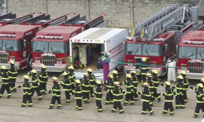 Firefighters save 63 year old man in lagos