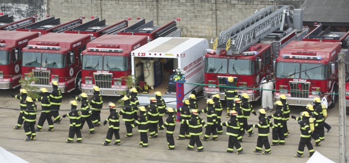 Firefighters save 63 year old man in lagos