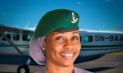 The Nigeria Customs Service (NCS) celebrates Olanike Nafisat Balogun as she makes history as the first female pilot