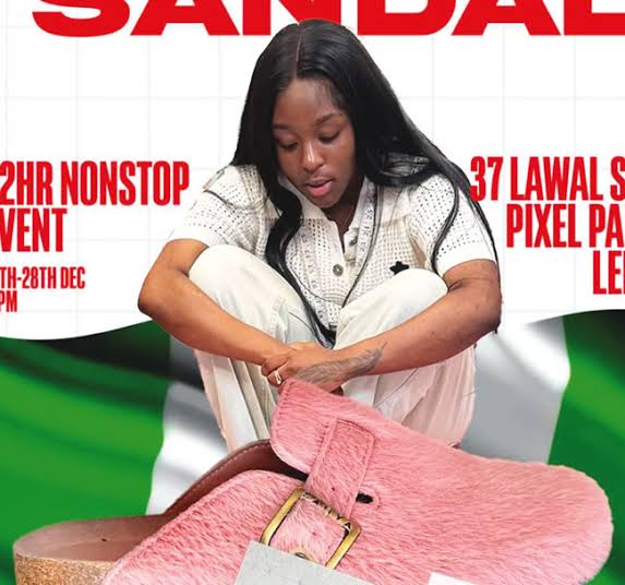 Lizsanyaa to Craft World's Largest Sandal in 72-Hour Creative Marathon