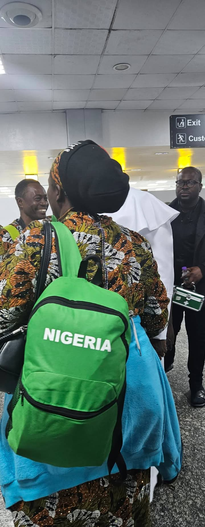 Lagos State Christian Pilgrims Return Home 