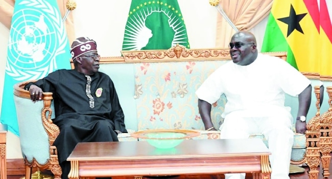 Tinubu Ghana For John Mahama’s Inauguration