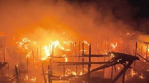 Four Shops Razed, Millions Lost in Ibadan Fire Incident