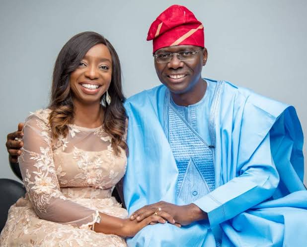 Lagos State Governor, Babajide Sanwo-Olu, Celebrates Wife, Dr. Ibijoke Sanwo-Olu at 58