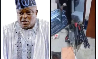 DSS Obasa Weapons in Assembly Office