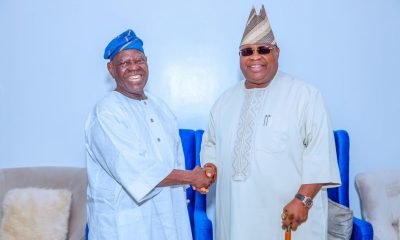 APC Adeleke Meets Bisi Akande