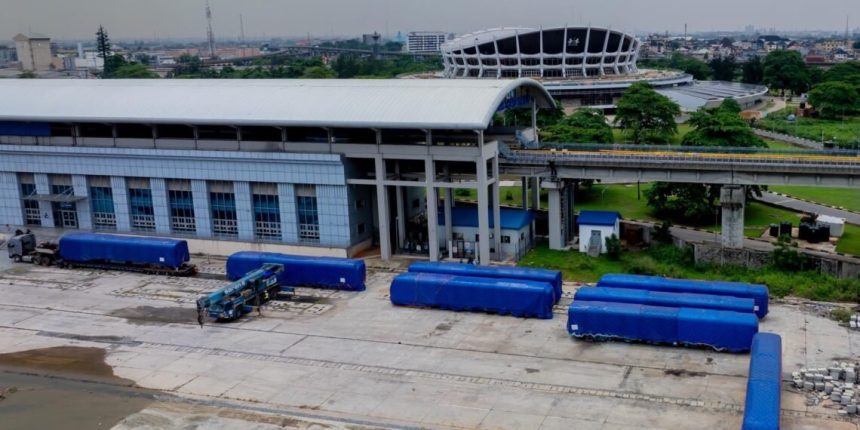 New train sets for the Lagos Blue Line Rail
