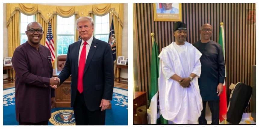 Never Met Trump Or MC Oluomo – Peter Obi Clarifies Viral Photos