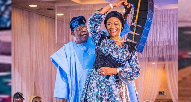 Tinubu Celebrates First Lady