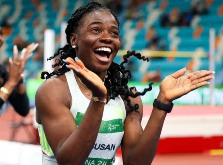 Amusan Wins Silver in 100m Hurdles at World Athletics Championships