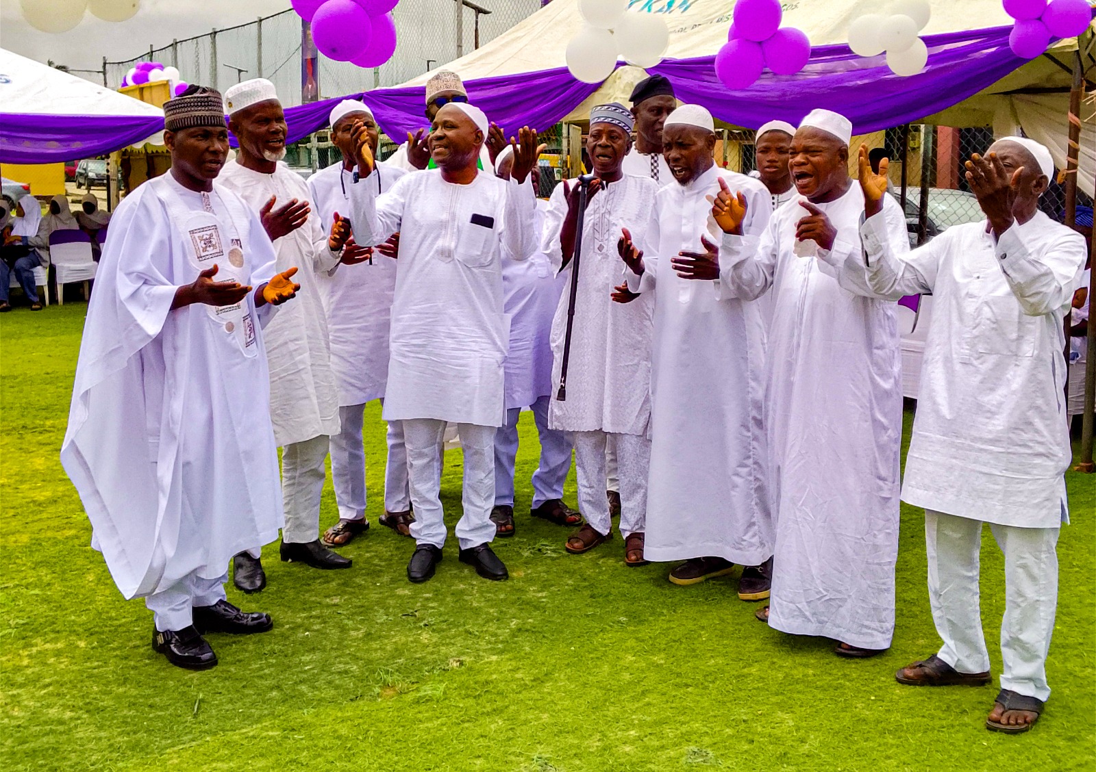 Esteemed members of JIAMM welcomes Alhaji Seyyid Aenu Ramat (A.A)