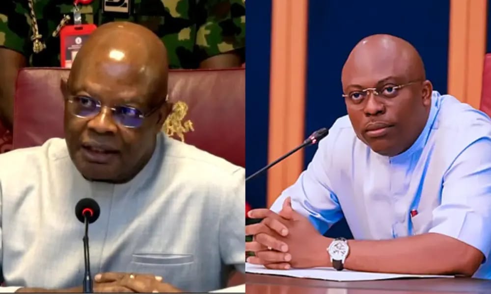 BREAKING: Ibas Hands Over to Fubara as Rivers Governor Resumes Office