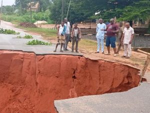 Fear as Major Abia Road Collapses, Communities Cry Out
