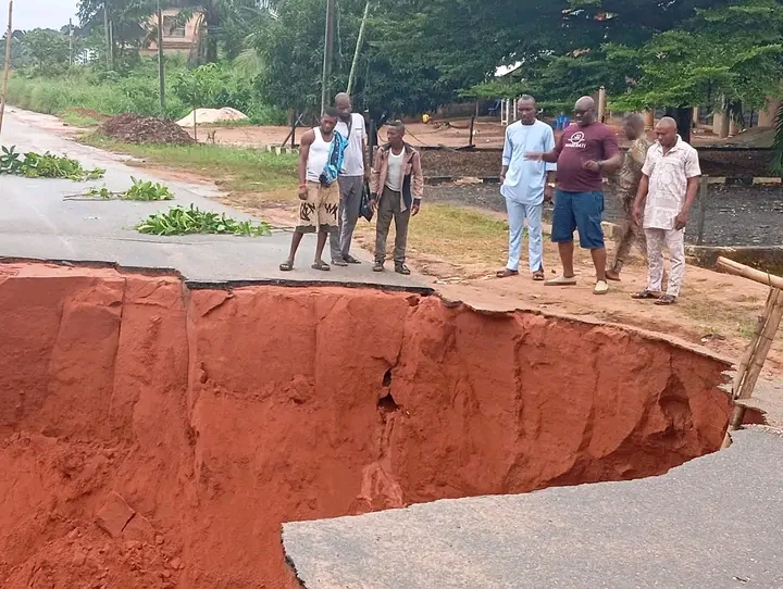 Fear as Major Abia Road Collapses, Communities Cry Out