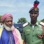 Gumi and his son, Abdulrahaman Ahmad