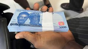 Spraying, Folding, Writing on Naira
