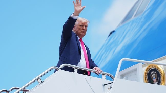 Trump Arrives in Israel