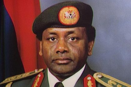 Former Head of State, General Sani Abacha