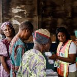 File photo of Nigerian voters during the 2023 general election