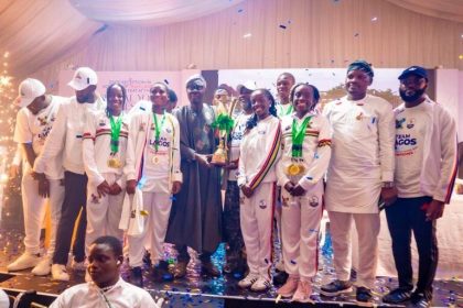 Sanwo-Olu Hosts Victorious Team Lagos, Commends Youth Athletes’ Excellence