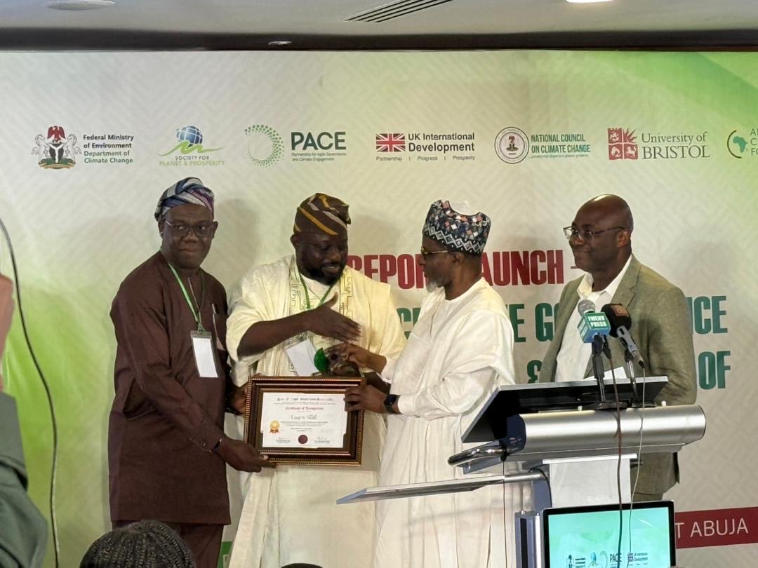 Lagos Retains Top Spot as Nigeria’s Best-Performing State in Climate Governance