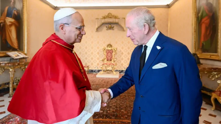 King Charles Prays with Pope Amid Andrew Scandal