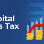 Capital Gains Tax illustration.