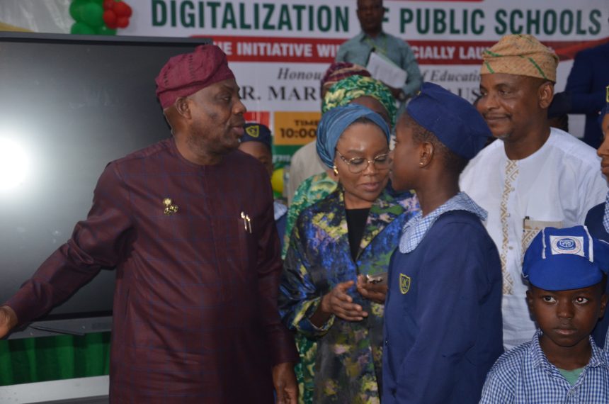 MInister of Education, Dr. Tunji Alausa