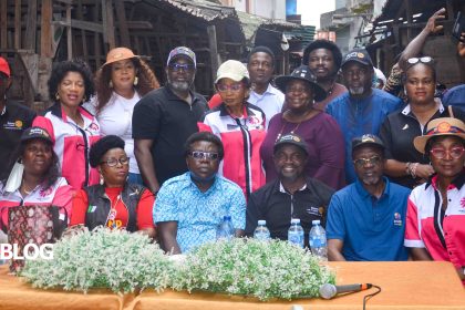 The Rotary Club of Gbagada at Hollow Way Market, Oke Arin