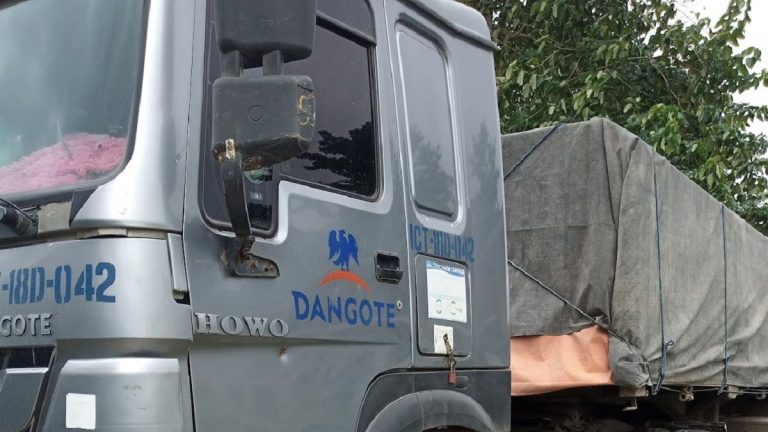 Three Killed As Dangote Truck In Benue